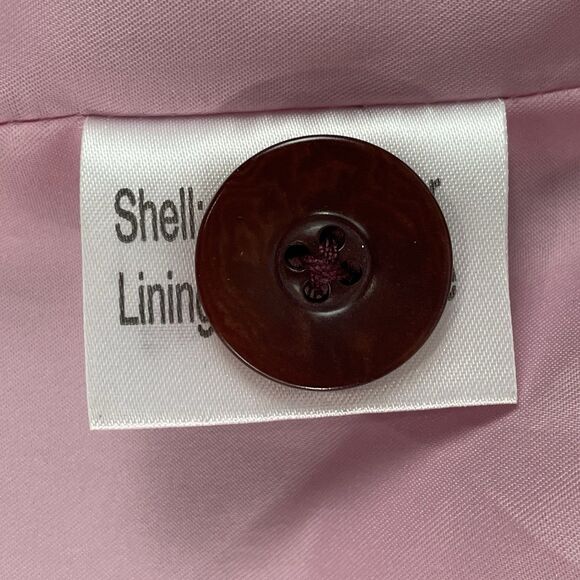 VTG Anonymous John Carlisle Suede Coat Women’s Sm Burgundy Button Up Jacket Y2K - Picture 16 of 16